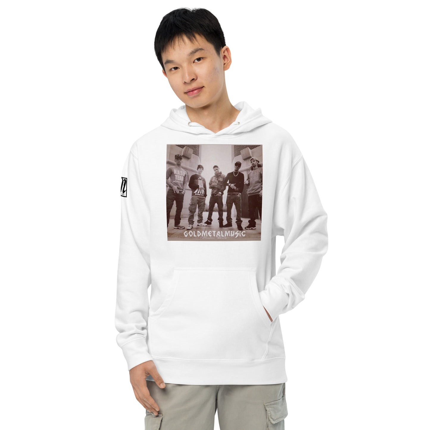 Unisex midweight hoodie