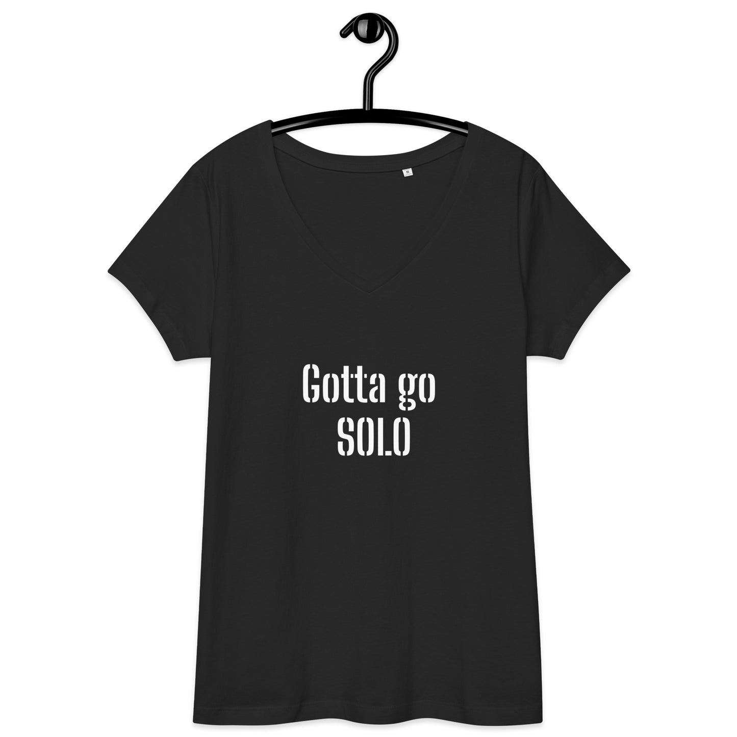 Women’s fitted v-neck t-shirt