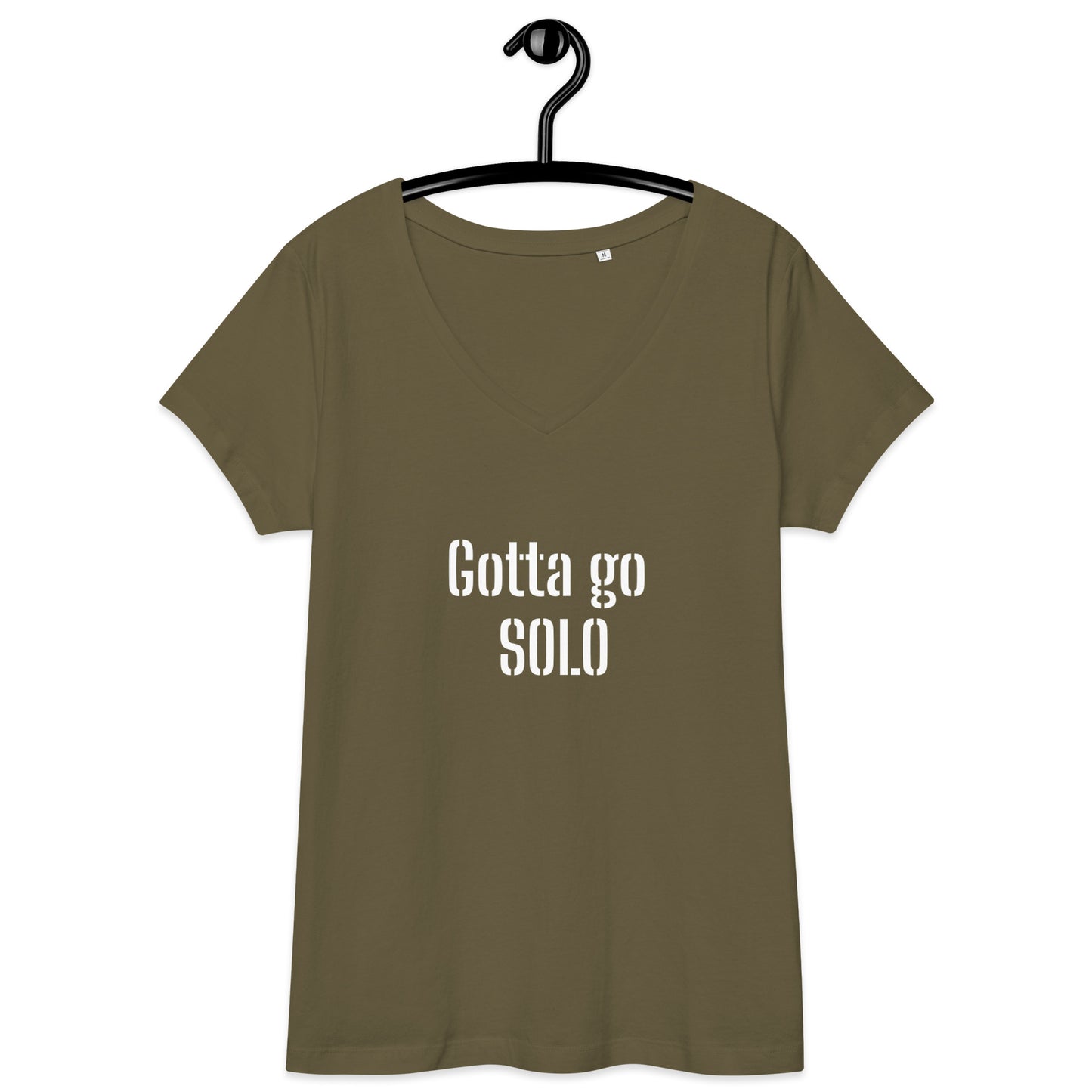 Women’s fitted v-neck t-shirt