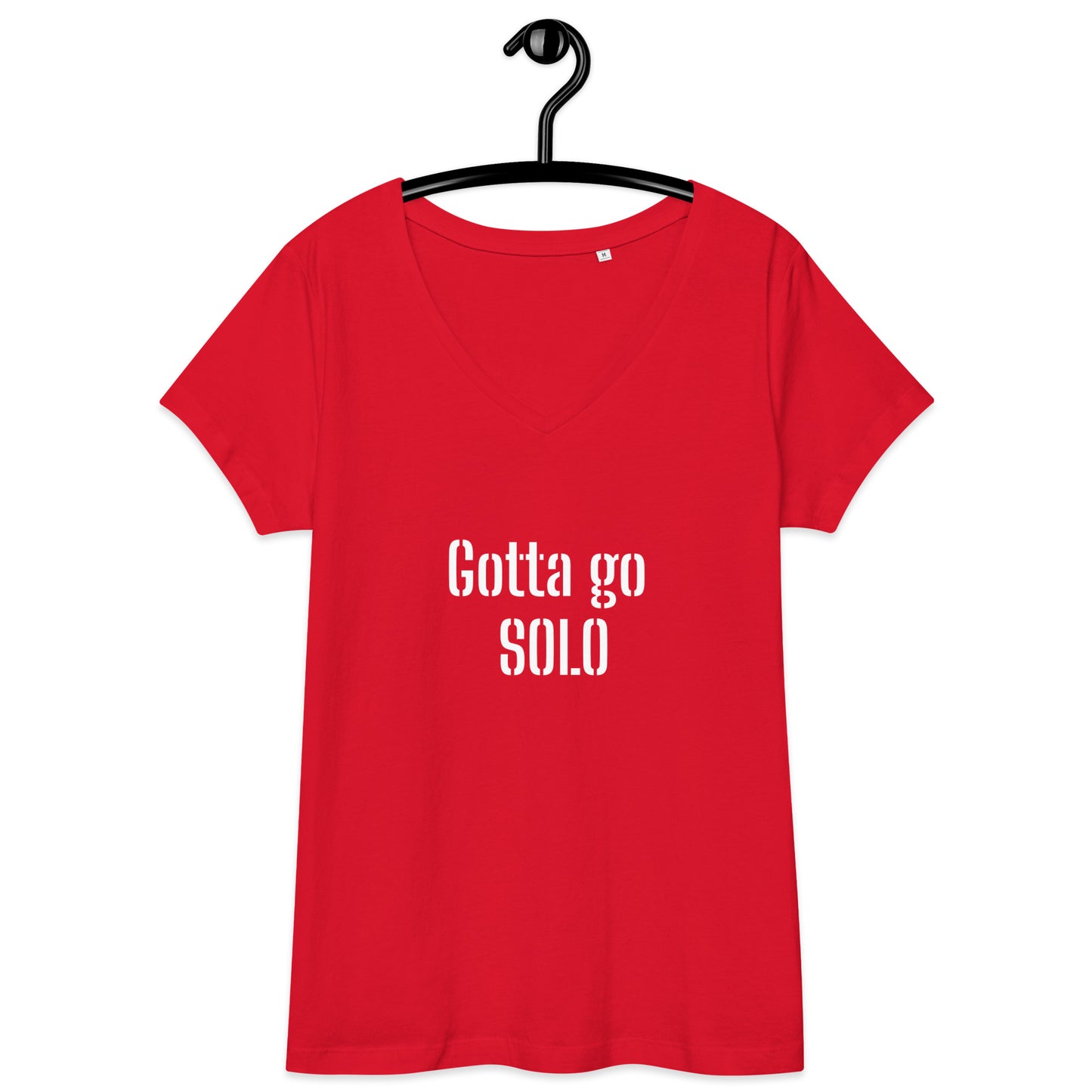 Women’s fitted v-neck t-shirt